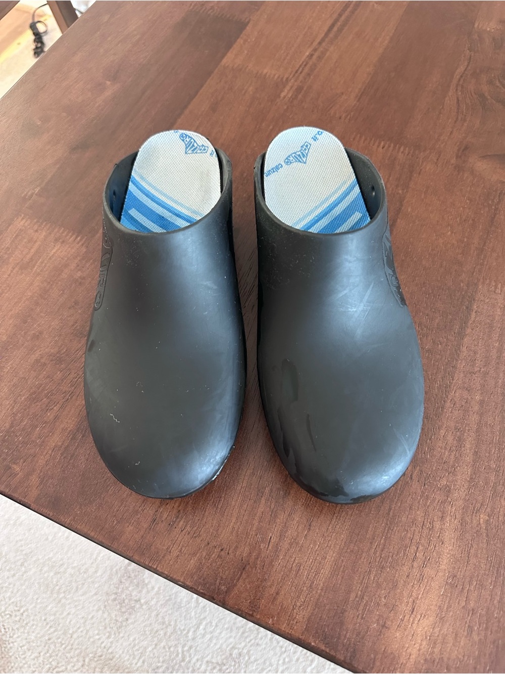 Black Calzuro clogs - NEVER WORN